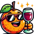 The Tangerine Club Wine Emote