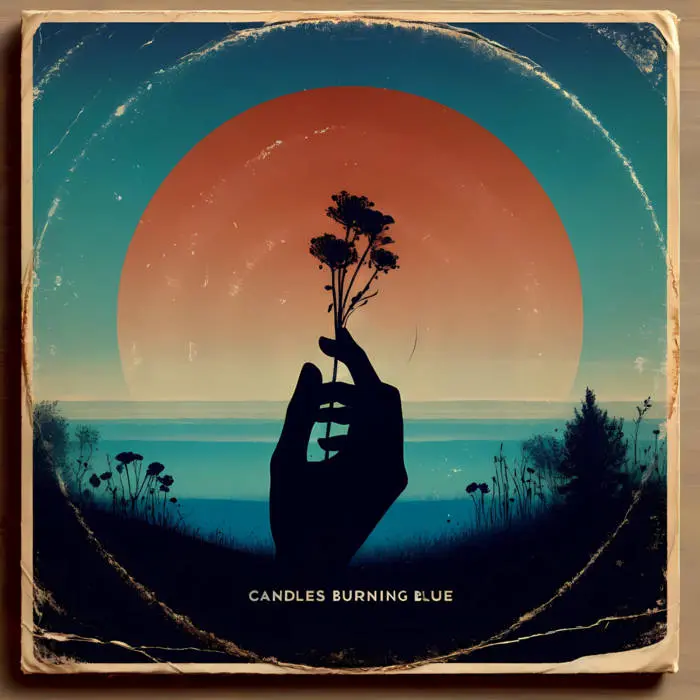 Cover of Candles Burning Blue Cover of Candles Burning Blue
